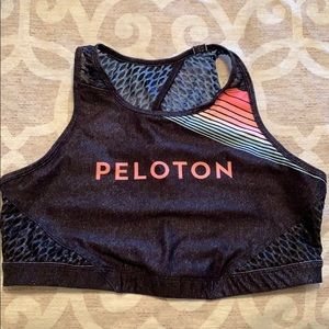 Peloton WITH high neck roller girl sports bra